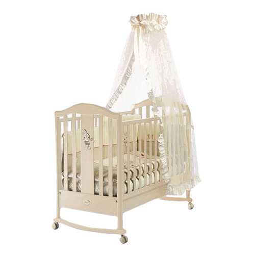Кровать-качалка Feretti 65х125 см Ricordo Dondolo ivory