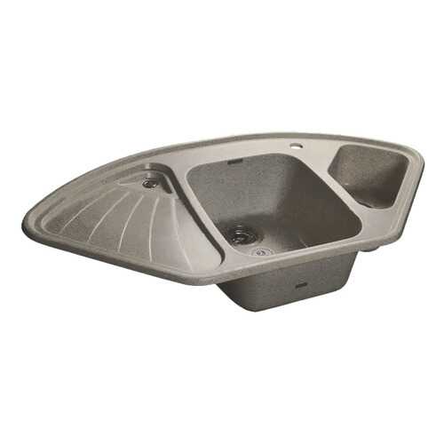 Мойка для кухни из мрамора GranFest Corner GF-C1040E серый
