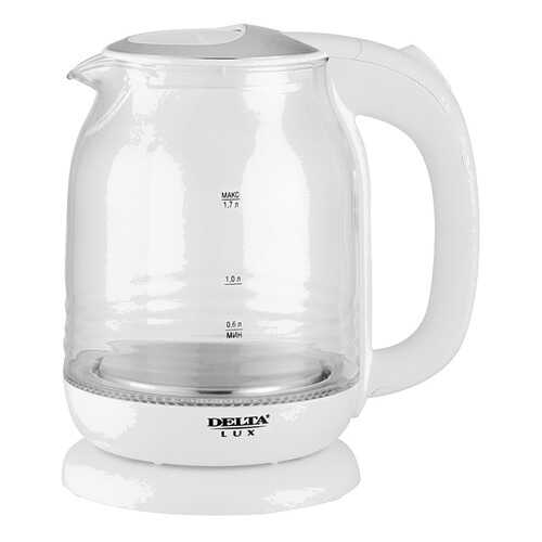 Чайник электрический Delta Lux DL-1206W White
