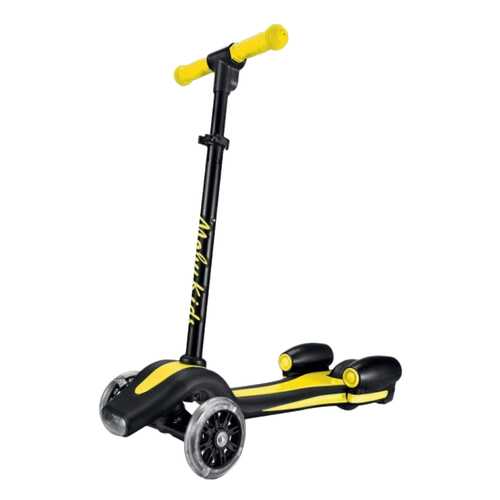 Самокат Moby Kids Junior Rocket 120 мм PU Желтый