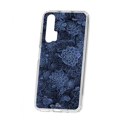 Чехол Kruche для Huawei Honor 20 Pro Print Каменная роза