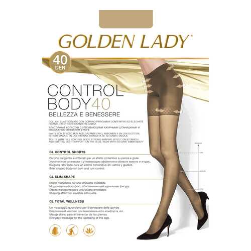 Колготки Golden Lady CONTROL BODY 40, melon, 2/S