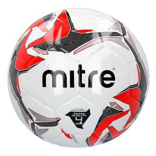 Футзальный мяч Mitre Futsal Tempest II №4 white/black/red