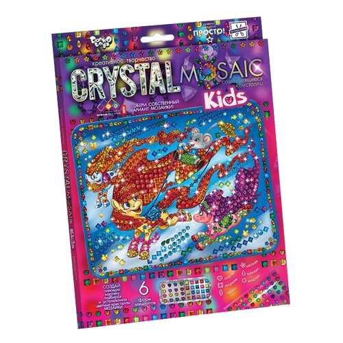 Мозаика из пайеток Danko Toys Crystal Mosaic Пони