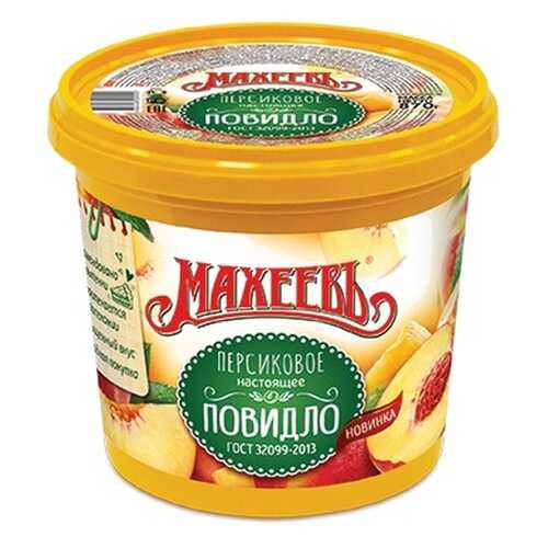 Повидло Махеевъ Персиковое, 870 гр