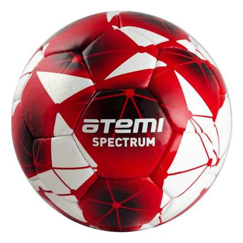 Футбольный мяч Atemi Spectrum Match №4 белый/красный