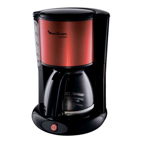 Кофеварка капельного типа Moulinex Subito Red/Black