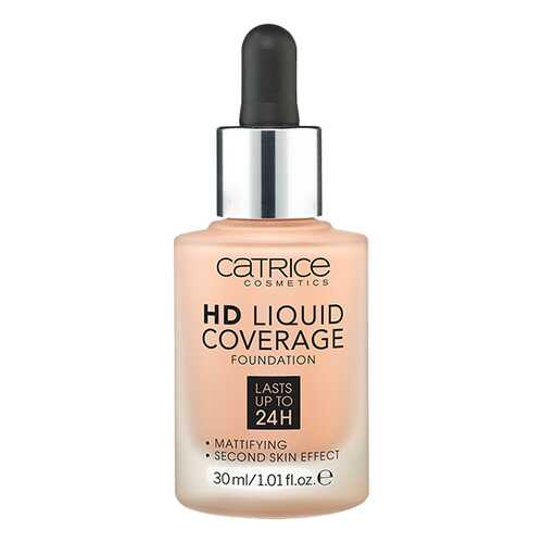 Тональный крем CATRICE HD Liquid Coverage Foundation 020 Rose Beige 30мл