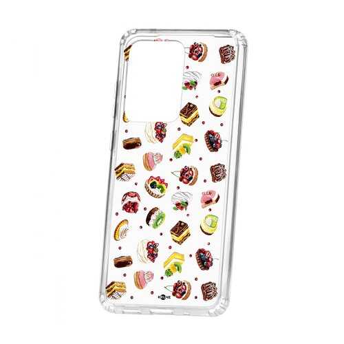 Чехол Kruche Samsung Galaxy S20 Ultra Print Cake