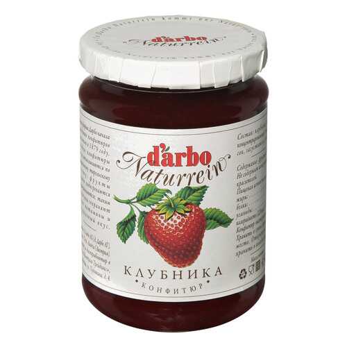 Конфитюр d'arbo Клубника 450 г Австрия