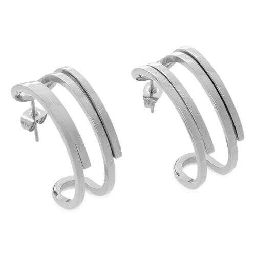 Серьги женские EXCLAIM 037S2796E серебристые