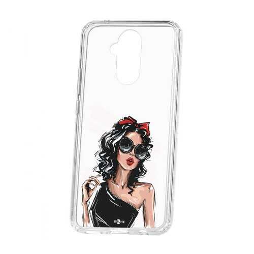 Чехол Kruche Huawei Mate 20 Lite Print Фэшн леди