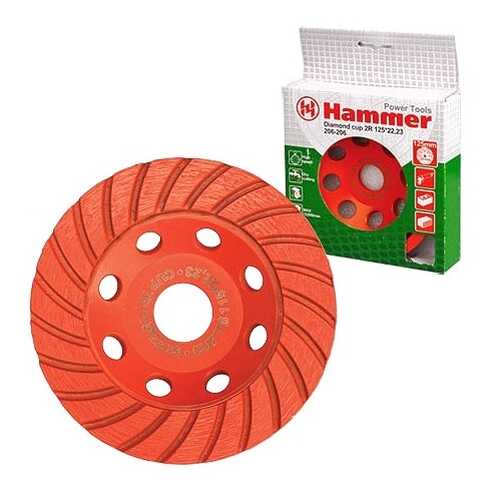 Чашка алмазная шлифовальная по бетону Hammer 30700