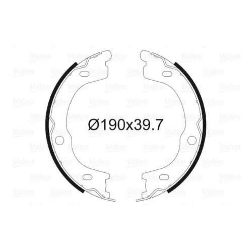 Тормозные колодки дисковые Valeo 564188