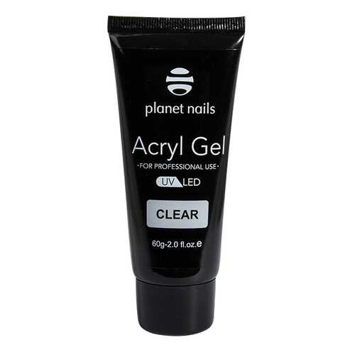 Гель Acryl Gel прозрачный, 60гр Planet Nails 139-11500