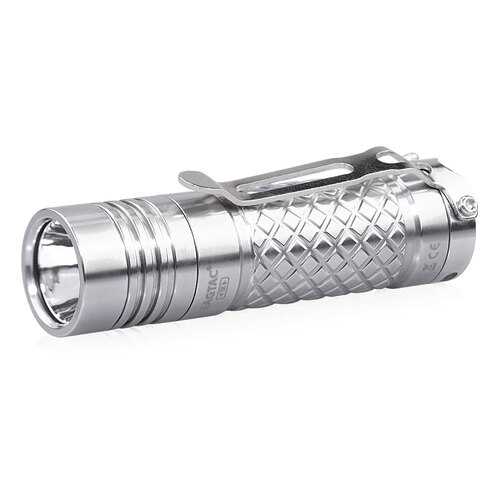 Туристический фонарь Eagletac D3C TI XM-L2 U4 холодный, серебристый, 15 режимов