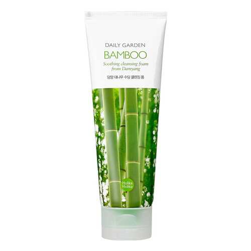 Очищающая пенка Holika Holika Daily Garden Damyang Bamboo Soothing Cleansing Foam