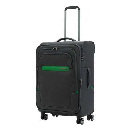 Чемодан Travelite Madeira 4-Wheels Trolley Exp anthracite/green M