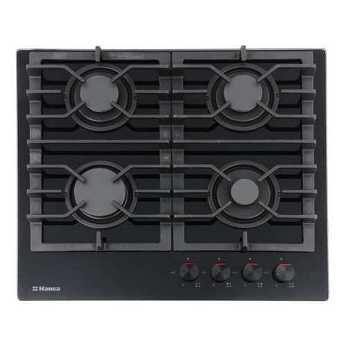 Встраиваемая варочная панель газовая Hansa BHKS63038 Black