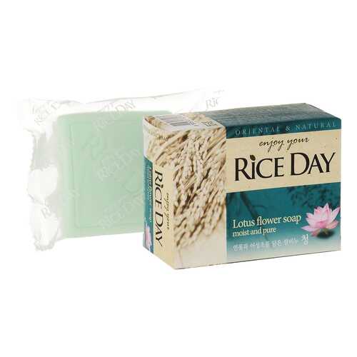 Косметическое мыл Cj Lion Riceday с экстрактом лотоса, 100 г