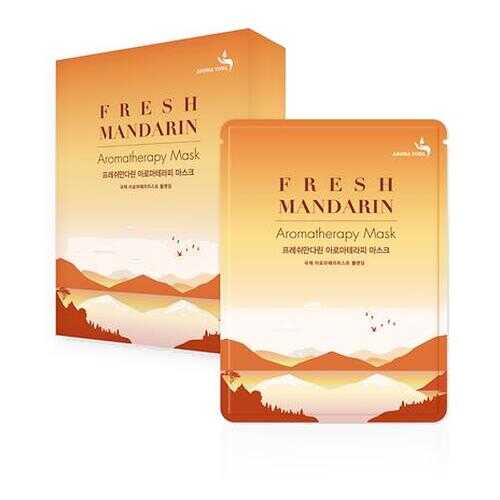 Маска Aroma Yong Fresh Mandarin Aromatherapy Mask 6 шт
