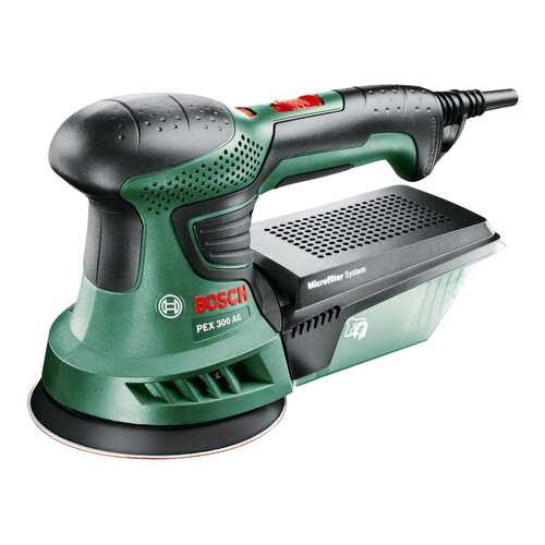 Сетевая эксцентриковая шлифовальная машина Bosch PEX 300 AE 06033A3020