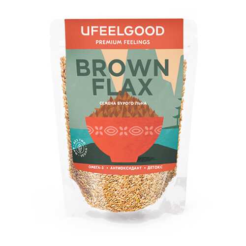 Семена Ufeelgood бурого льна