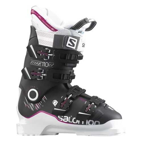 Горнолыжные ботинки Salomon X Max 110 W 2017, black/white/rubine, 25