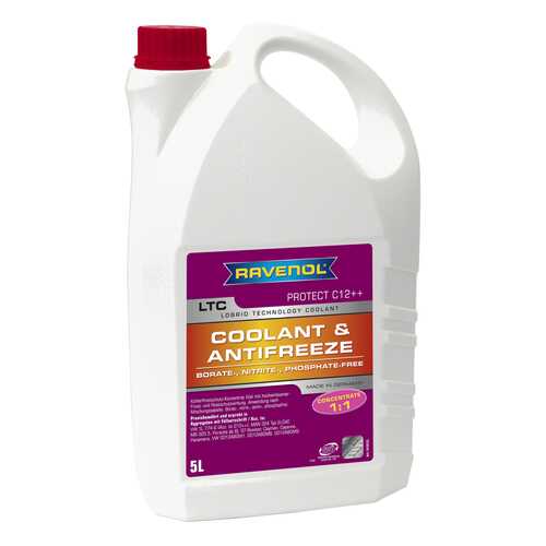 Антифриз RAVENOL Фиолетовый Концентрат 5л