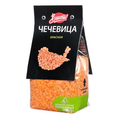 Чечевица Bravolli красная 350 г