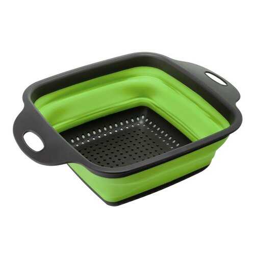 Дуршлаг складной Verona Compact, зеленый