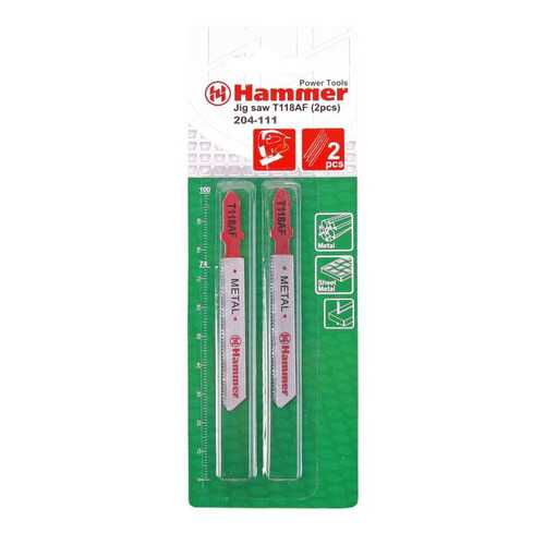 Пилка по металлу для лобзика Hammer 30563