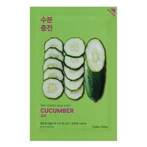 Маска для лица Holika Holika Pure essence Mask Sheet Cucumber 20 мл