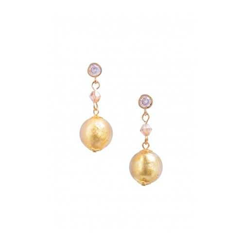 Серьги Perla Appeso Oro 09030633 золотистые