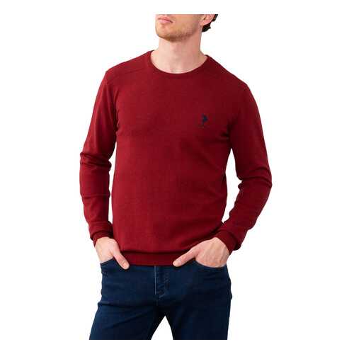 Джемпер мужской U.S. POLO Assn. G081SZ0TK0TD01-BSK9 красный XS