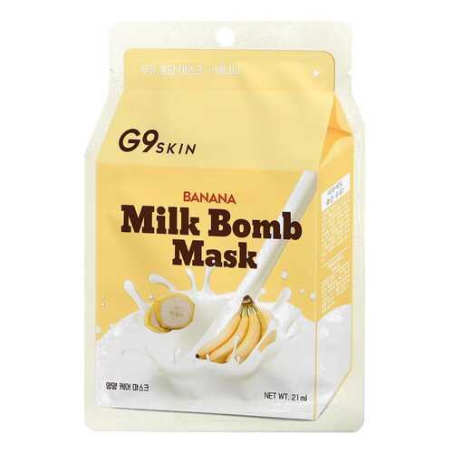 Маска для лица Berrisom G9 Skin Milk Bomb Mask Banana 21 мл