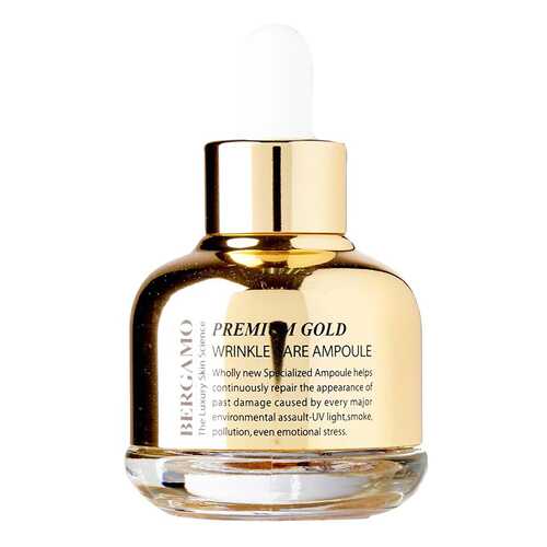 Сыворотка для лица Bergamo Premium Gold Wrinkle Care Ampoule 30 мл