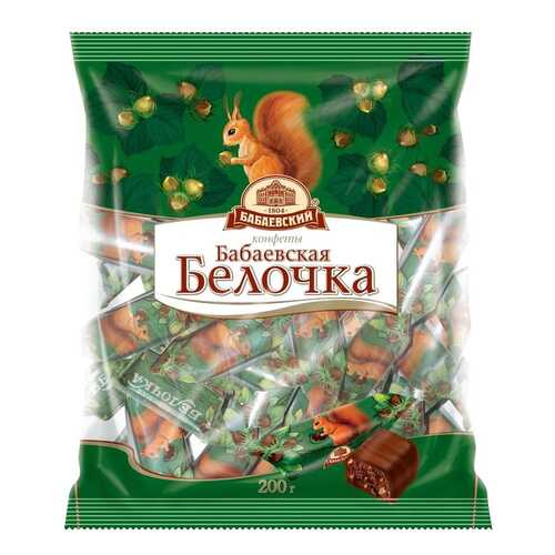 Конфеты Бабаевские белочка 200 г