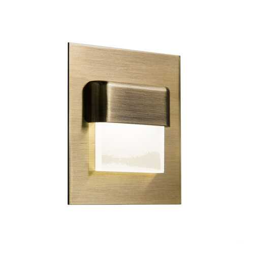 Citilux CLD006K3 Скалли Квадр. Бронза 1W*3000K встраиваемый светильник