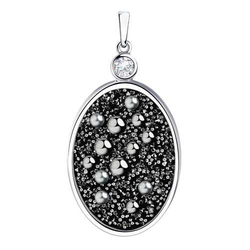 Подвеска SOKOLOV из серебра с кристаллами Swarovski и фианитом 94032384