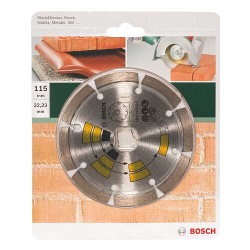 Алмазный диск Bosch УНИВЕРСАЛЬНЫЙ 115 мм DIY 2609256400