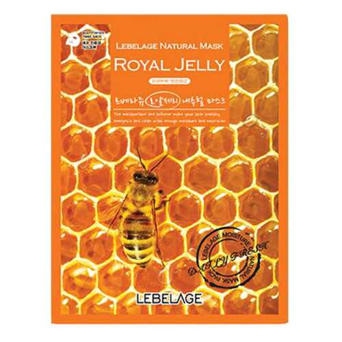 Маска для лица Lebelage Natural Mask Royal Jelly с маточным молочком 23 г