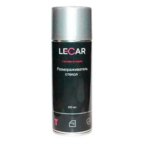 Размораживатель стекол 520 мл. (аэрозоль) LECAR LECAR000010511