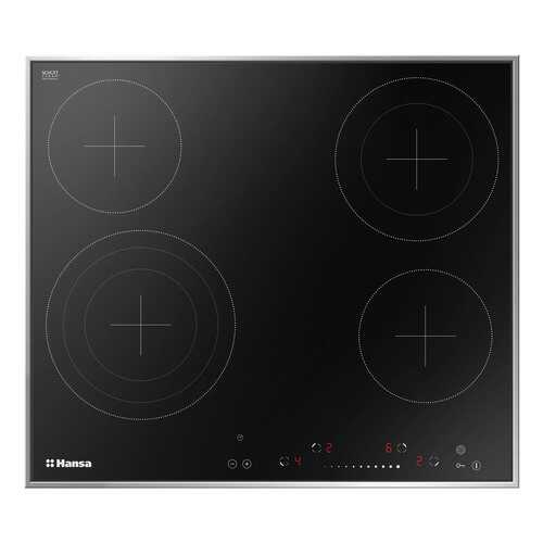 Встраиваемая варочная панель электрическая Hansa BHCI96808 Black