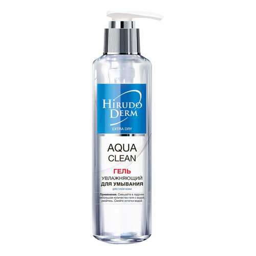 Гель для умывания Hirudo Derm Aqua Clean 180 мл