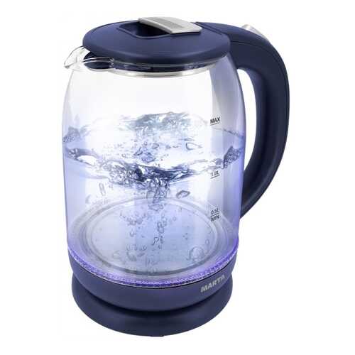 Чайник электрический Marta MT-1096 Blue/Silver