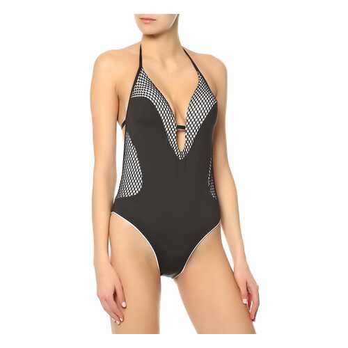Купальник слитный женский Cotton Club INTERO 8DO FH OPTICAL черный 2 IT