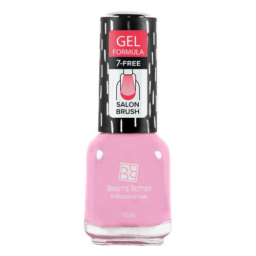 Лак с гелевым эффектом Brigitte Bottier Gel Formula тон 82 барби, 12 мл