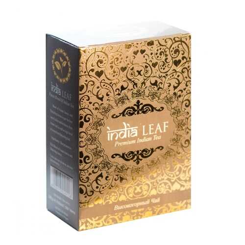 Чай India leaf Высокогорный микс, черный среднелистовой, 100 гр