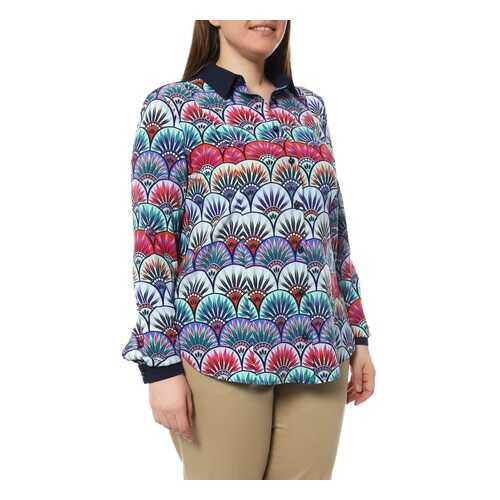 Блуза женская KR 4262 синяя 54 RU
